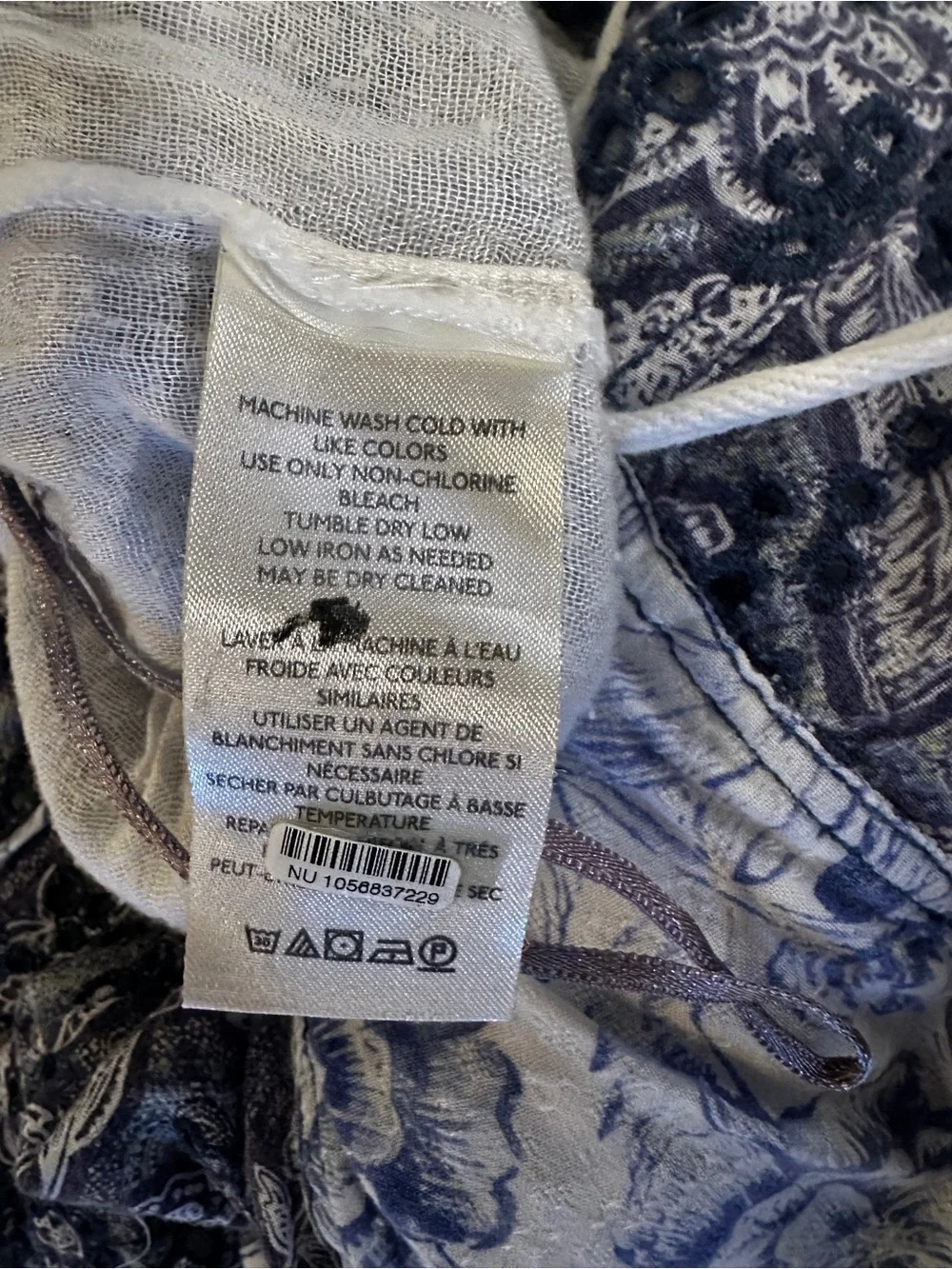 Free People Sweet It Is Printed Pants Size Small